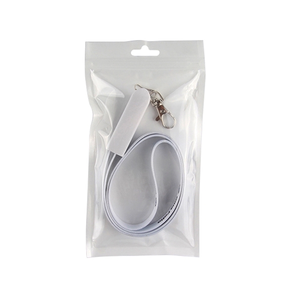 3-in-1 Handy Polyester Wrist Charging Cable - 3-in-1 Handy Polyester Wrist Charging Cable - Image 5 of 5