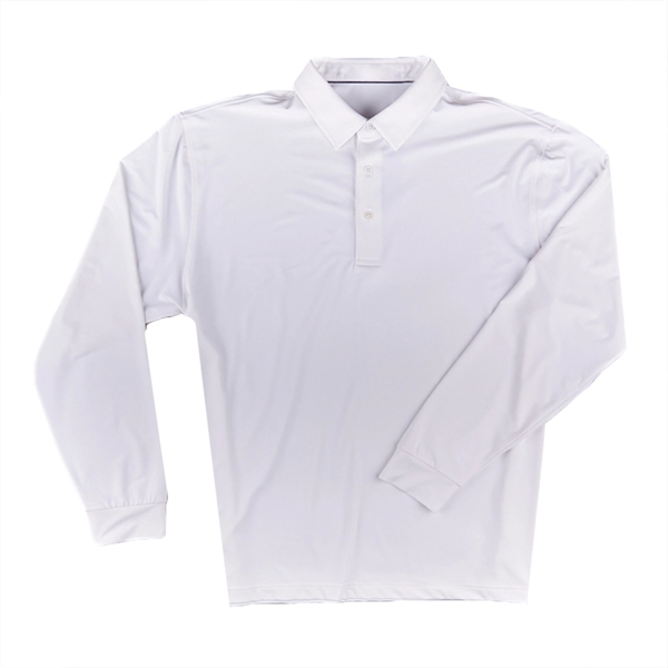 Instock Ecotec Men's Long Sleeve Polo - Instock Ecotec Men's Long Sleeve Polo - Image 0 of 5