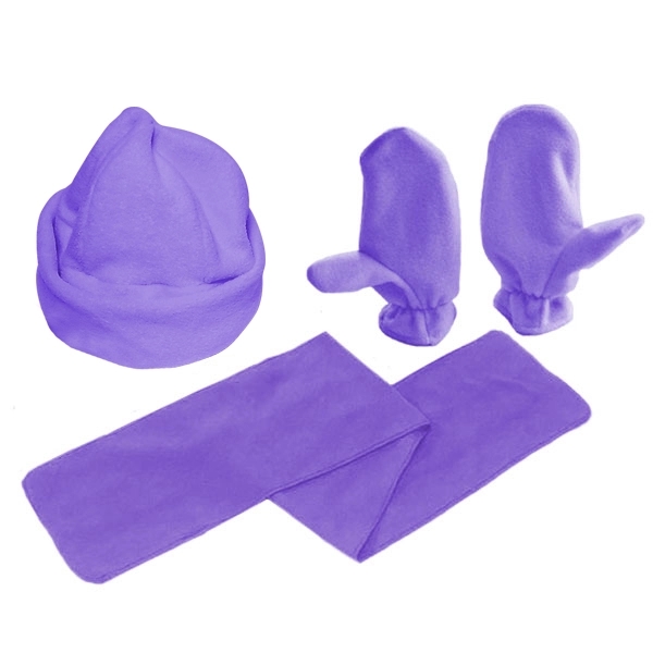 Canadian Made Premium Scarf, Beanie & Mitts Set - Canadian Made Premium Scarf, Beanie & Mitts Set - Image 0 of 8