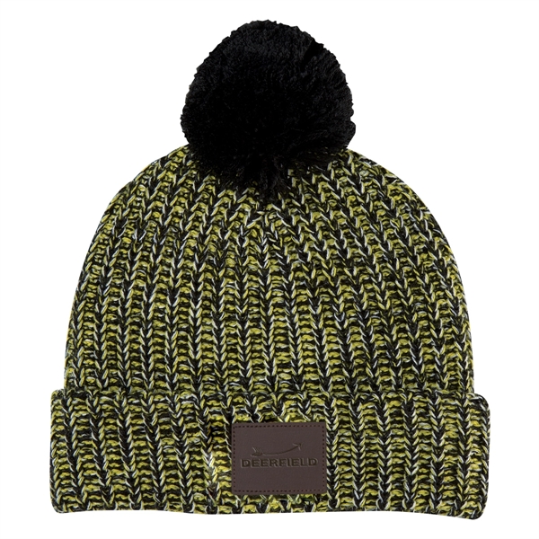 Grace Collection Pom Beanie With Cuff - Grace Collection Pom Beanie With Cuff - Image 1 of 52