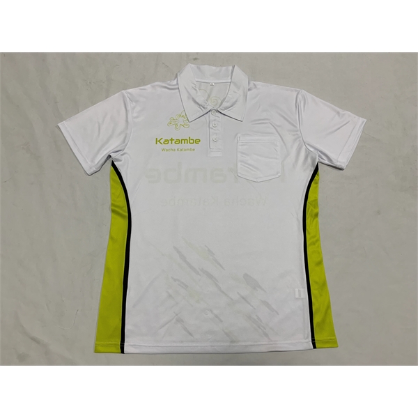 Sublimated Dry Fit Custom Men's Soccer Jersey Polo Shirts - Sublimated Dry Fit Custom Men's Soccer Jersey Polo Shirts - Image 4 of 6