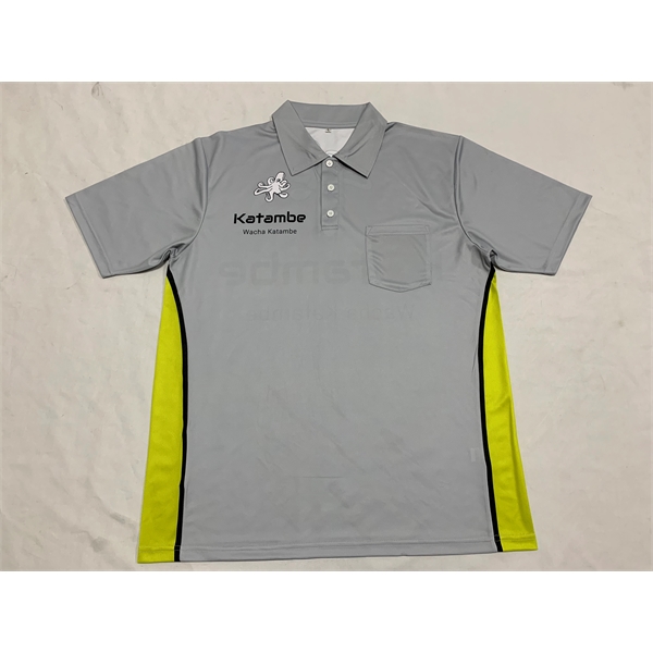 Sublimated Dry Fit Custom Men's Soccer Jersey Polo Shirts - Sublimated Dry Fit Custom Men's Soccer Jersey Polo Shirts - Image 1 of 6