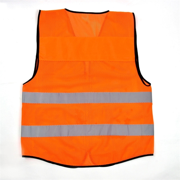 Reflective Vest With 2 Pockets - Reflective Vest With 2 Pockets - Image 1 of 1