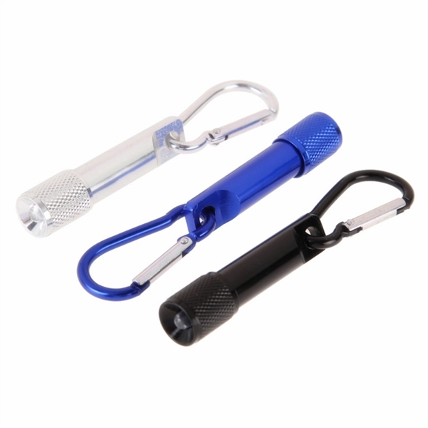 Mini Flashlight with Carabiner - Mini Flashlight with Carabiner - Image 3 of 4