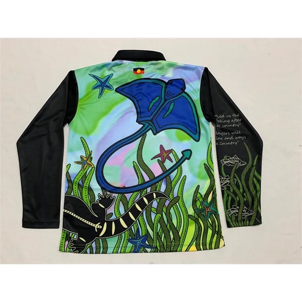 Sublimated Dry Fit Custom Women's Soccer Jersey Polo Shirts - Sublimated Dry Fit Custom Women's Soccer Jersey Polo Shirts - Image 3 of 4