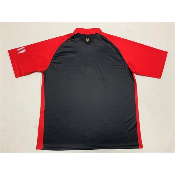 Sublimated Dry Fit Custom Youth Soccer Jersey Polo Shirts - Sublimated Dry Fit Custom Youth Soccer Jersey Polo Shirts - Image 1 of 7