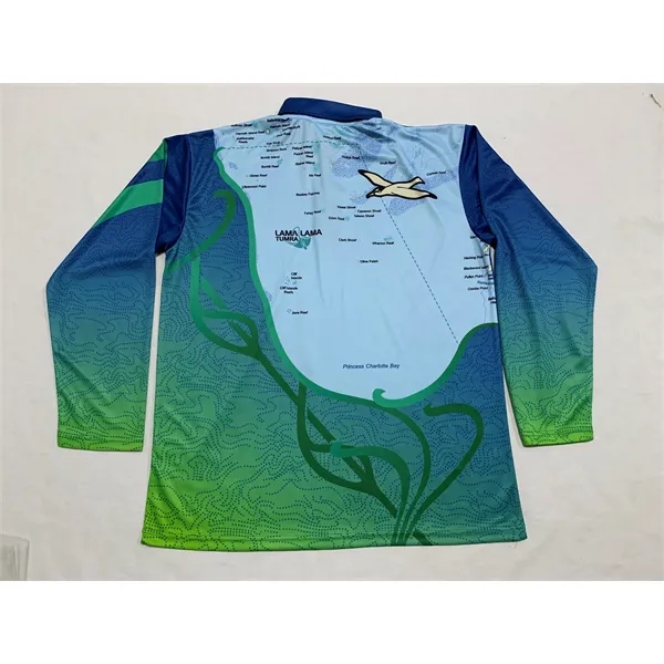 Sublimated Dry Fit Custom Youth Soccer Jersey Polo Shirts - Sublimated Dry Fit Custom Youth Soccer Jersey Polo Shirts - Image 3 of 7