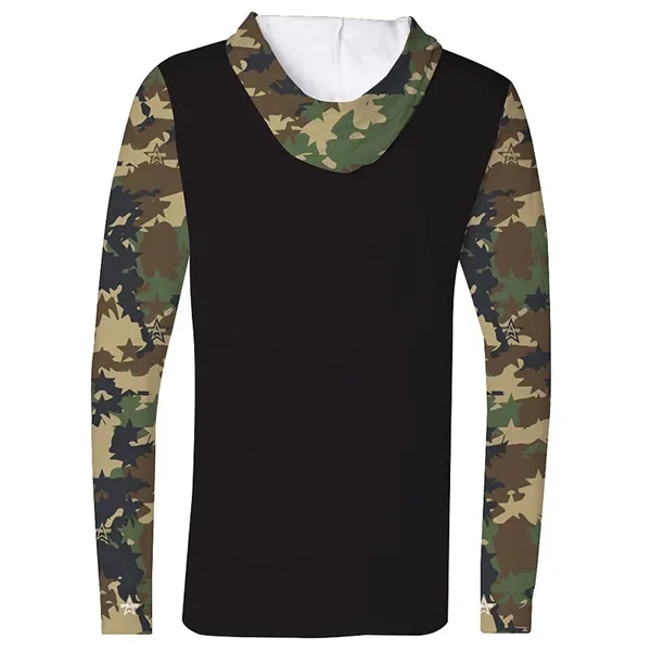 Long Sleeve Hoodie Cut & Sew - Long Sleeve Hoodie Cut & Sew - Image 1 of 1