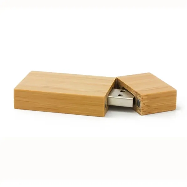 Rectangle Bamboo USB Flashdrives - Rectangle Bamboo USB Flashdrives - Image 1 of 1