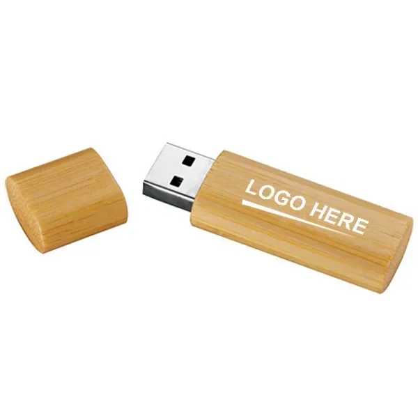 Rectangle Bar Shape Bamboo USB Flash Drive U Disk - Rectangle Bar Shape Bamboo USB Flash Drive U Disk - Image 0 of 1