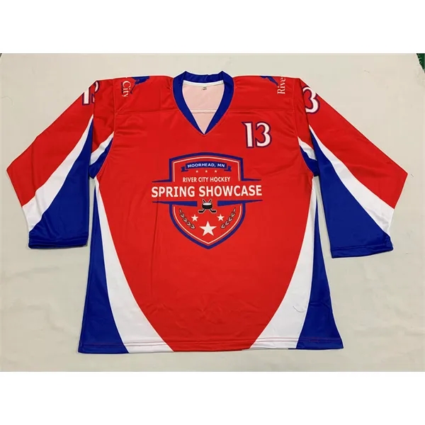 Sublimated Dry Fit Custom Youth Hockey Jersey - Sublimated Dry Fit Custom Youth Hockey Jersey - Image 1 of 2