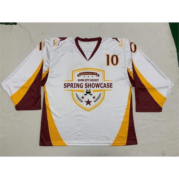 Sublimated Dry Fit Custom Youth Hockey Jersey - Sublimated Dry Fit Custom Youth Hockey Jersey - Image 2 of 2