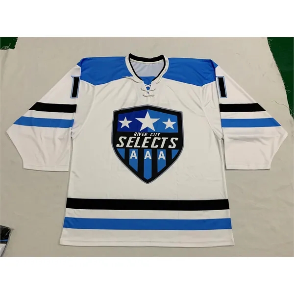 Sublimated Dry Fit Custom Women's Hockey Jersey - Sublimated Dry Fit Custom Women's Hockey Jersey - Image 3 of 3