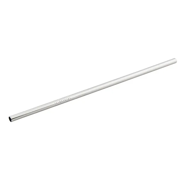 Set of 4 Stainless Steel Straws + Cleaning Brush in Gift bag - Set of 4 Stainless Steel Straws + Cleaning Brush in Gift bag - Image 8 of 8