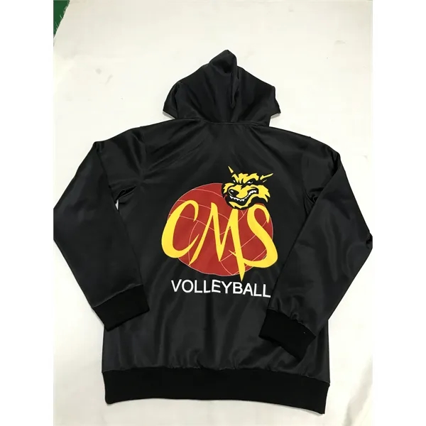 Sublimated Dry Fit Custom Youth Hoodies - Sublimated Dry Fit Custom Youth Hoodies - Image 2 of 3