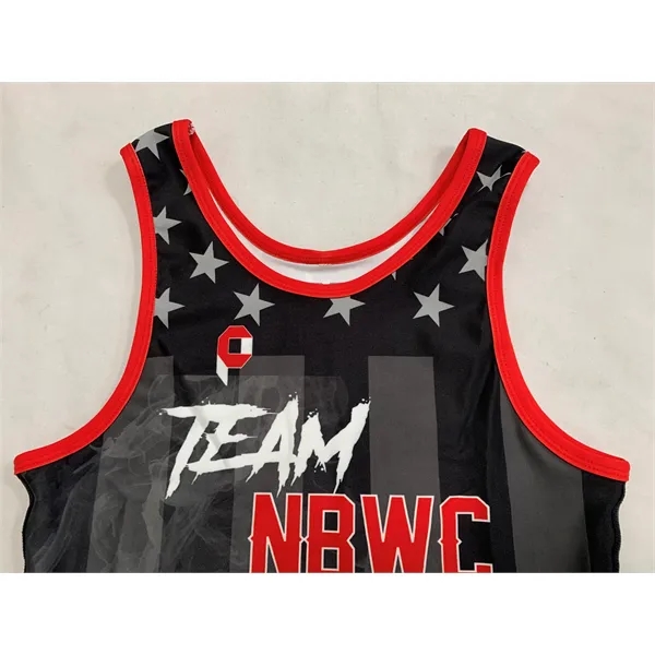 Sublimated Dry Fit Custom Youth Wrestling Singlets - Sublimated Dry Fit Custom Youth Wrestling Singlets - Image 1 of 3