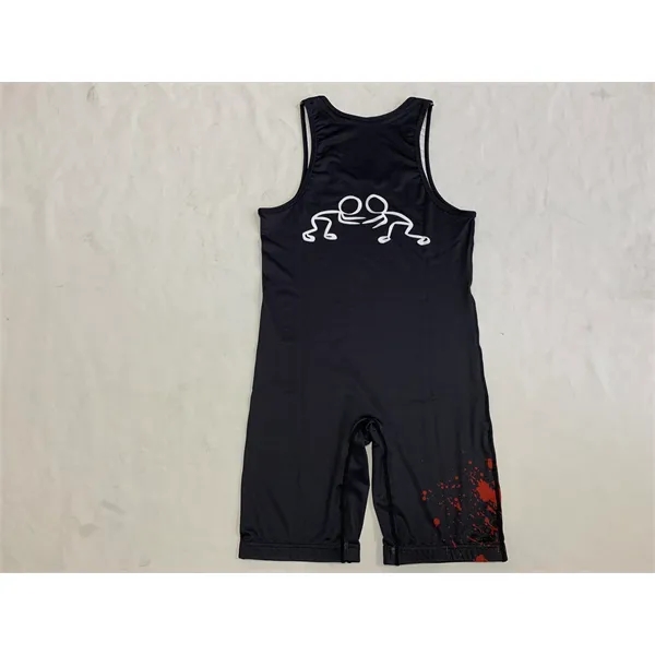 Sublimated Dry Fit Custom Men's Wrestling Singlets - Sublimated Dry Fit Custom Men's Wrestling Singlets - Image 3 of 3