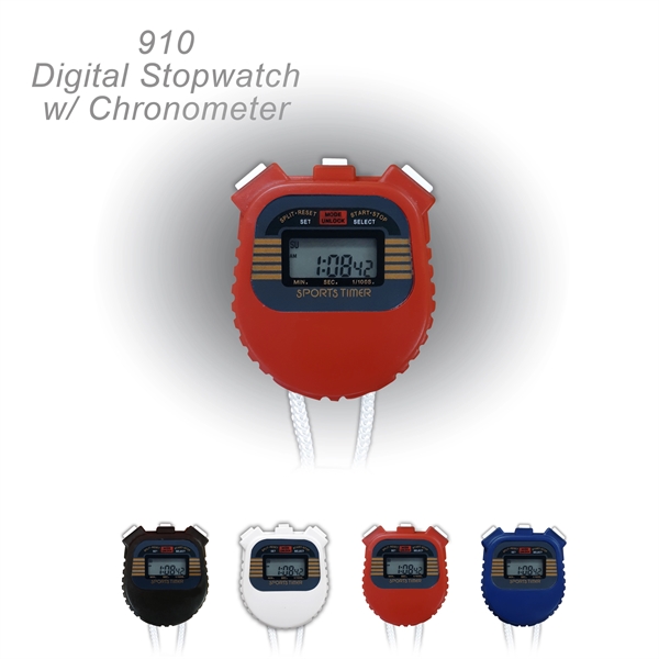 Popular Electronic Digital Stopwatch with Chronometer - Popular Electronic Digital Stopwatch with Chronometer - Image 5 of 8