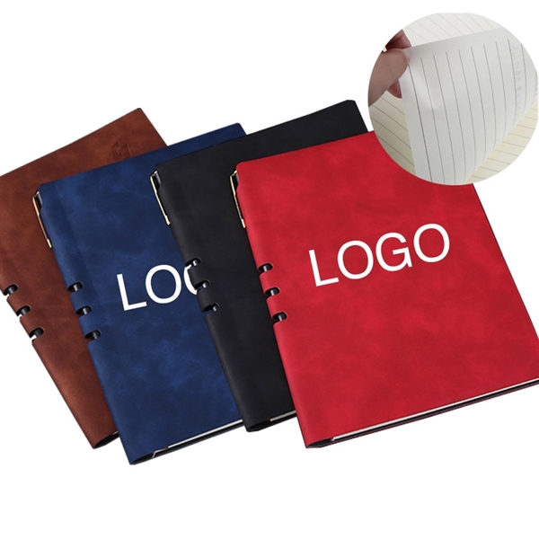 A5 PU Hard Cover Notebook - A5 PU Hard Cover Notebook - Image 1 of 2