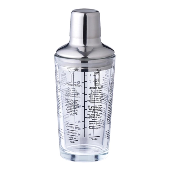 350ml Graduated Scale Cocktail Shaker - 350ml Graduated Scale Cocktail Shaker - Image 5 of 6