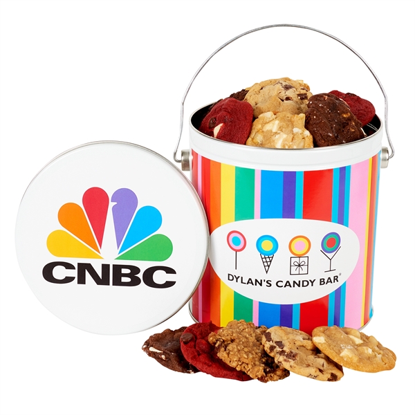 One Gallon Gourmet Cookie Tin - One Gallon Gourmet Cookie Tin - Image 1 of 1