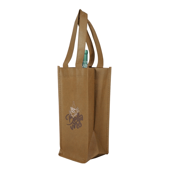 Hospitality Non-Woven Wine Bag (1 Color Imprint) - Hospitality Non-Woven Wine Bag (1 Color Imprint) - Image 0 of 9
