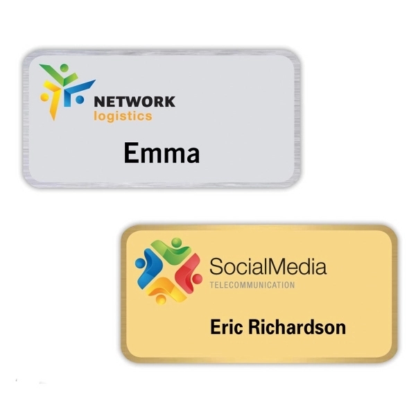 Seattle Metal Name Badge - Seattle Metal Name Badge - Image 2 of 2