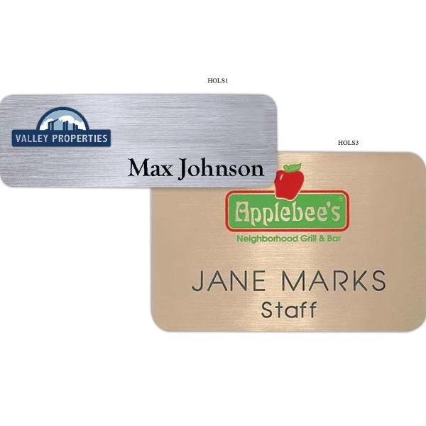 Hollywood Name Badge (Standard Sizes) - Hollywood Name Badge (Standard Sizes) - Image 2 of 2