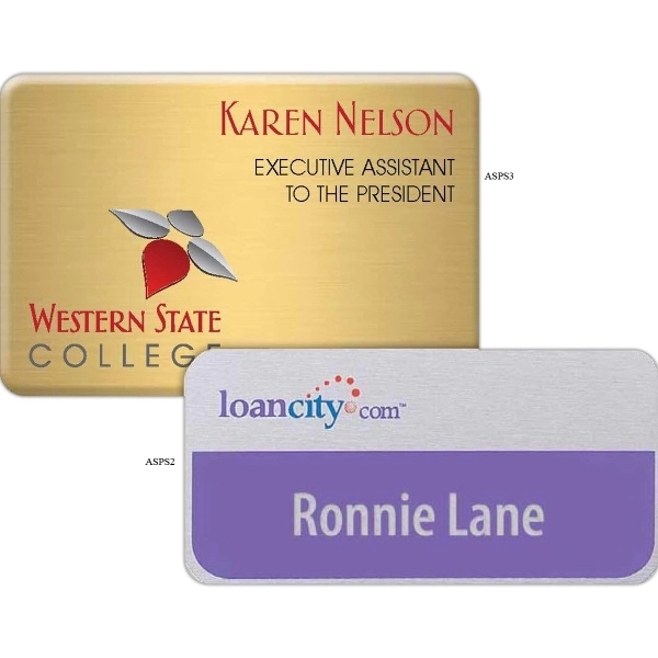 Aspen Standard Name Badge - Aspen Standard Name Badge - Image 1 of 2