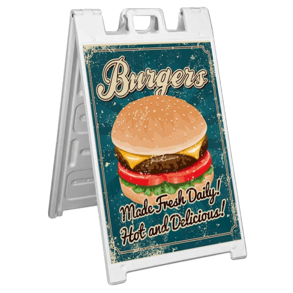 A Frame Sidewalk Sandwich Board Sign - A Frame Sidewalk Sandwich Board Sign - Image 0 of 2