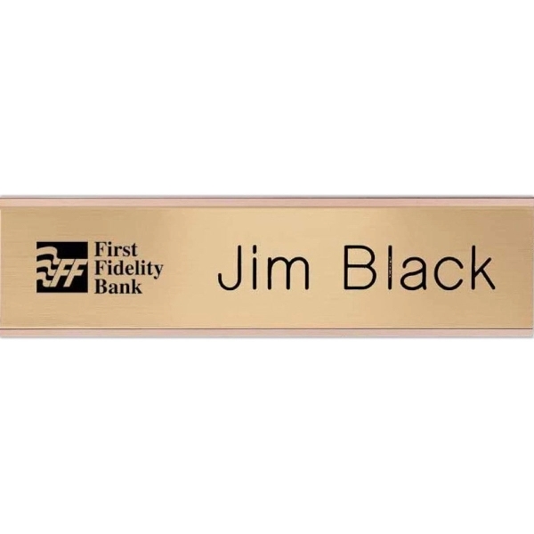 2-Ply Plastic Desk & Wall Plate Engraved Only