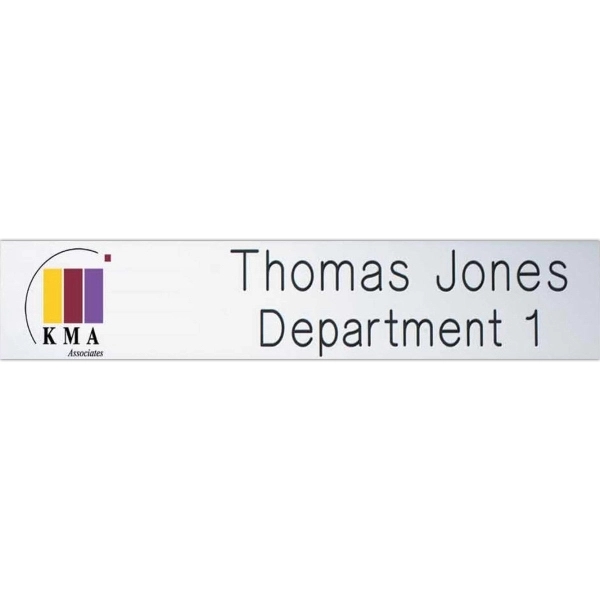 2-Ply Plastic Desk & Wall Plate Engraved & Printed