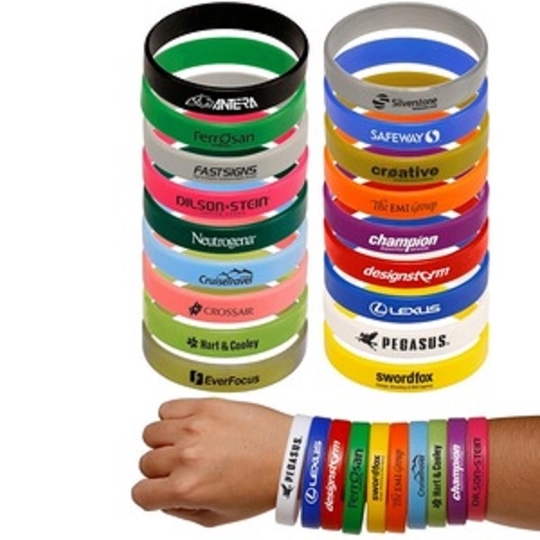 Silicone wristband - Silicone wristband - Image 0 of 2