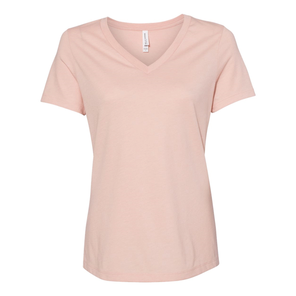BELLA + CANVAS Women's Relaxed Jersey V-Neck Tee - BELLA + CANVAS Women's Relaxed Jersey V-Neck Tee - Image 62 of 100