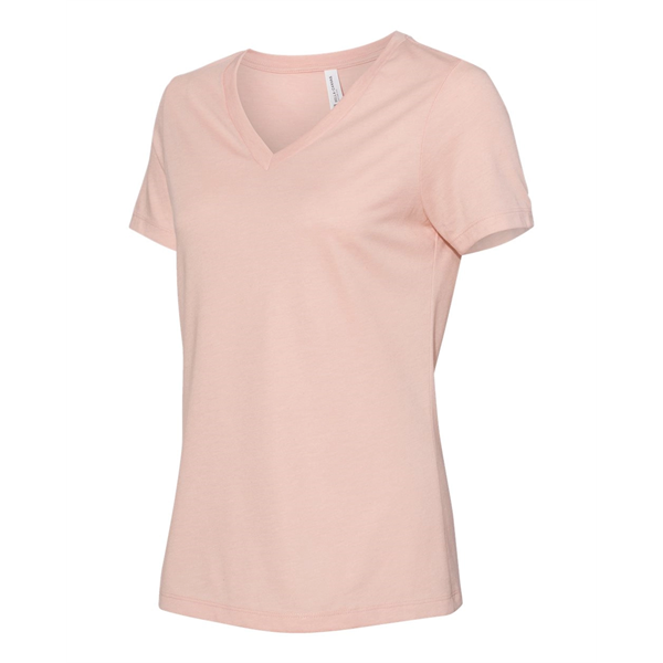 BELLA + CANVAS Women's Relaxed Jersey V-Neck Tee - BELLA + CANVAS Women's Relaxed Jersey V-Neck Tee - Image 63 of 100