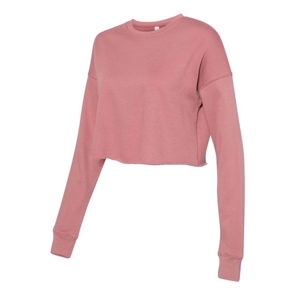 BELLA + CANVAS Women's Crop Crew Fleece - BELLA + CANVAS Women's Crop Crew Fleece - Image 13 of 20