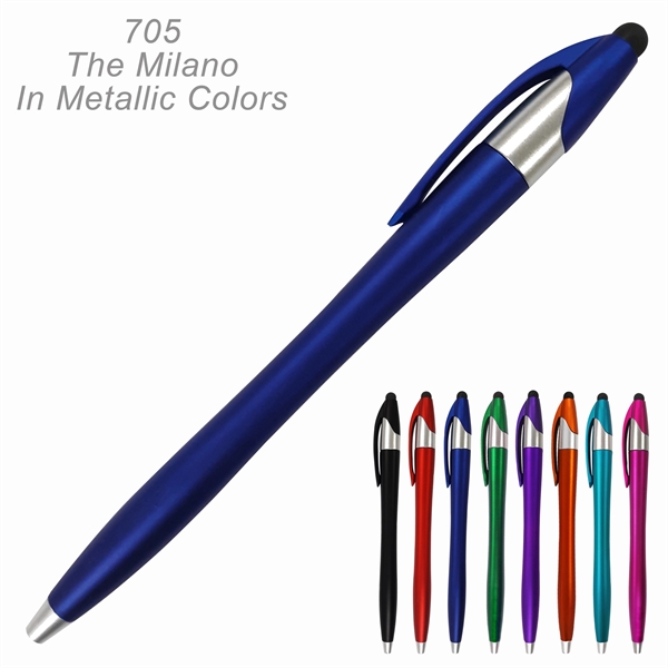 Popular The Milano Stylus Ballpoint Pens in Bright Colors - Popular The Milano Stylus Ballpoint Pens in Bright Colors - Image 3 of 16