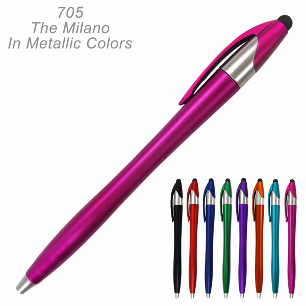 Popular The Milano Stylus Ballpoint Pens in Bright Colors - Popular The Milano Stylus Ballpoint Pens in Bright Colors - Image 9 of 16