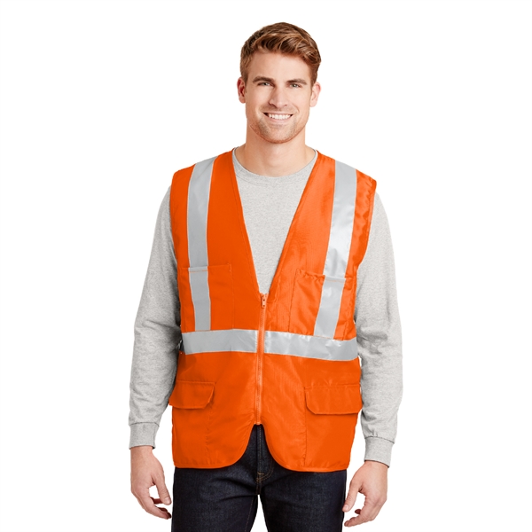 CornerStone® - ANSI 107 Class 2 Mesh Back Safety Vest - CornerStone® - ANSI 107 Class 2 Mesh Back Safety Vest - Image 2 of 2