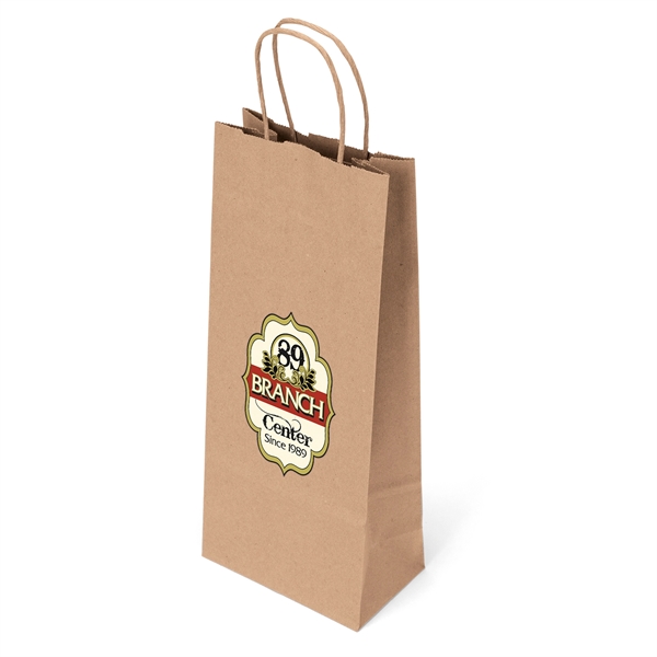 Eco Vino - Kraft-Brown Shopper - ColorVista