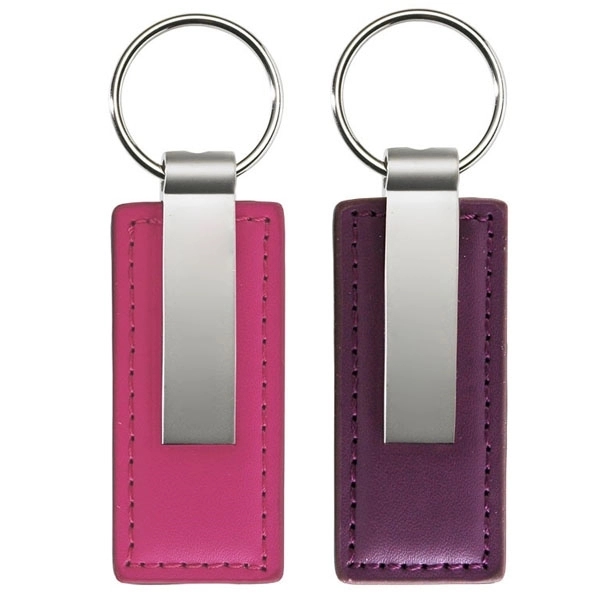 Leather & Metal Key Chain - Leather & Metal Key Chain - Image 4 of 4