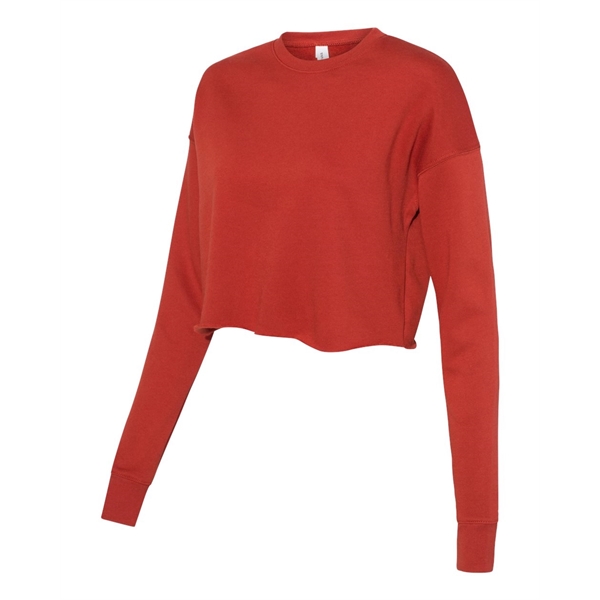 BELLA + CANVAS Women's Crop Crew Fleece - BELLA + CANVAS Women's Crop Crew Fleece - Image 15 of 20