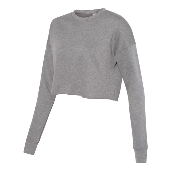 BELLA + CANVAS Women's Crop Crew Fleece - BELLA + CANVAS Women's Crop Crew Fleece - Image 16 of 20