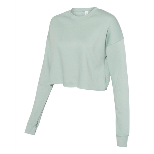 BELLA + CANVAS Women's Crop Crew Fleece - BELLA + CANVAS Women's Crop Crew Fleece - Image 17 of 20