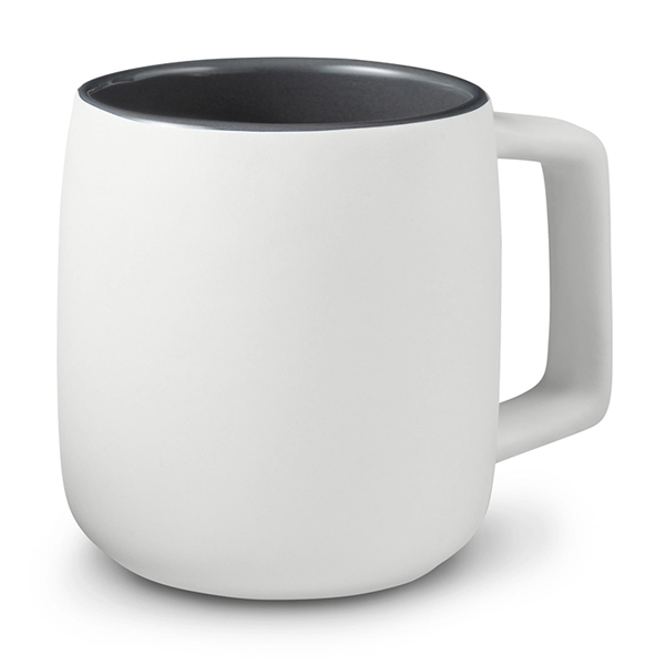 15 oz Ceramic Mug w/ ribbed handle  Simply + Green Solutions —  Simply+Green Solutions