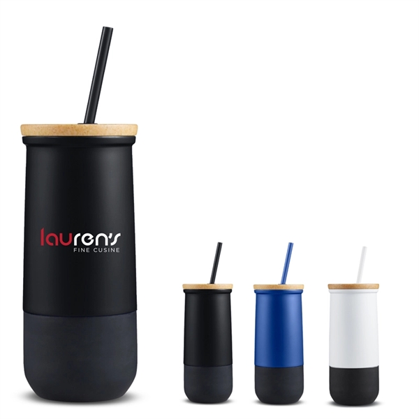 20 oz. Intrigue Vacuum Straw Tumbler - 20 oz. Intrigue Vacuum Straw Tumbler - Image 0 of 3