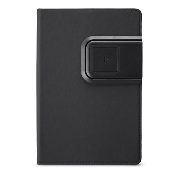 Refillable Journal with Wireless Charging Panel - Refillable Journal with Wireless Charging Panel - Image 0 of 1