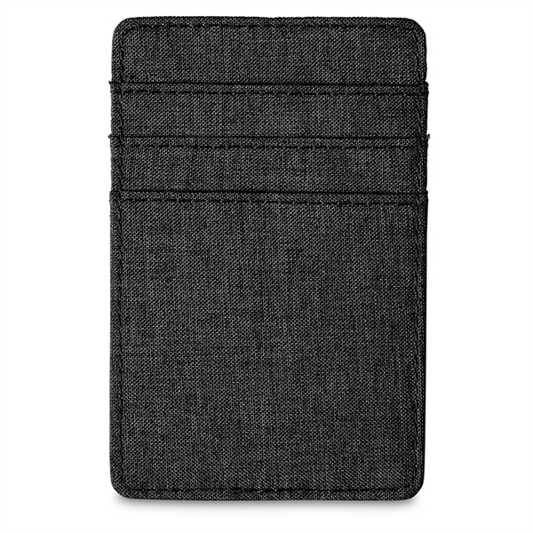 Heathered RFID Wallet with 6 Card Pockets - Heathered RFID Wallet with 6 Card Pockets - Image 2 of 5