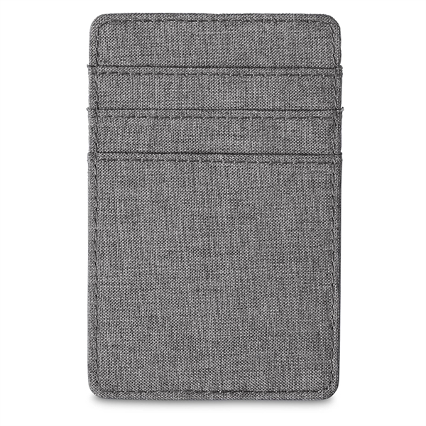 Heathered RFID Wallet with 6 Card Pockets - Heathered RFID Wallet with 6 Card Pockets - Image 4 of 5
