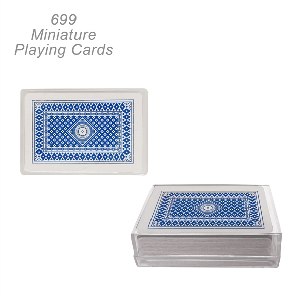 Popular Miniature Playing Card Deck, 54 Cards, 2 1/4" - Popular Miniature Playing Card Deck, 54 Cards, 2 1/4" - Image 4 of 10